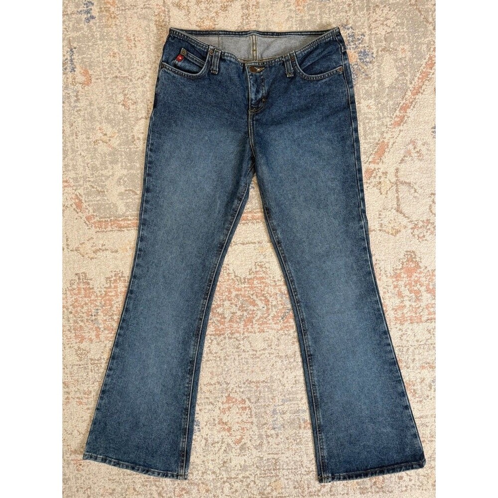 Mudd Jeans Women's Size 9 Low Rise Bootcut Flare Contour Waistband Y2K Vintage